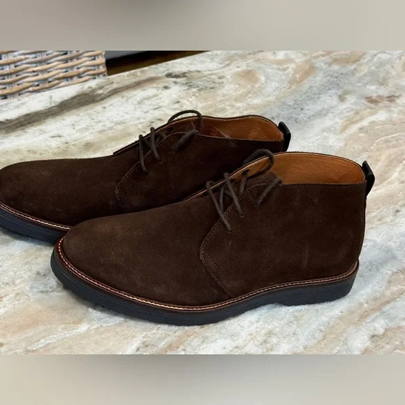 Men's STB SHOE THE BEAR Kip Desert Brown Suede Chukka Boots- Size 41 - Picture 2 of 9